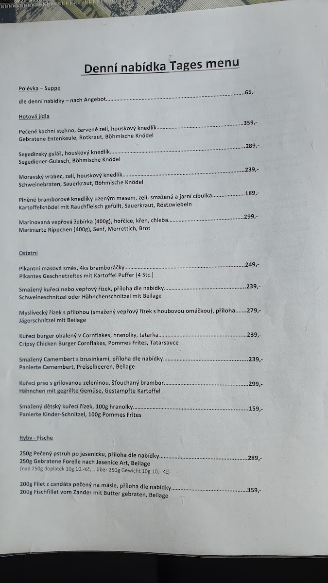 Menu Chaloupka U Vody-5